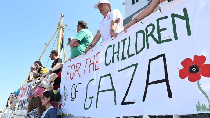 Freedom Flotilla A Bordo Della