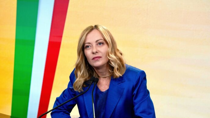 Giorgia Meloni Intensifica Il