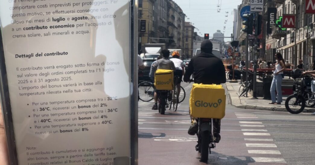 Glovo Propone Bonus Ridotti Ai