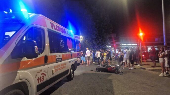 Grave Incidente Fra Moto E Aut