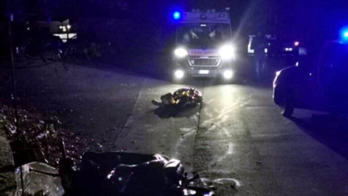 Grave Incidente In Moto Sulla