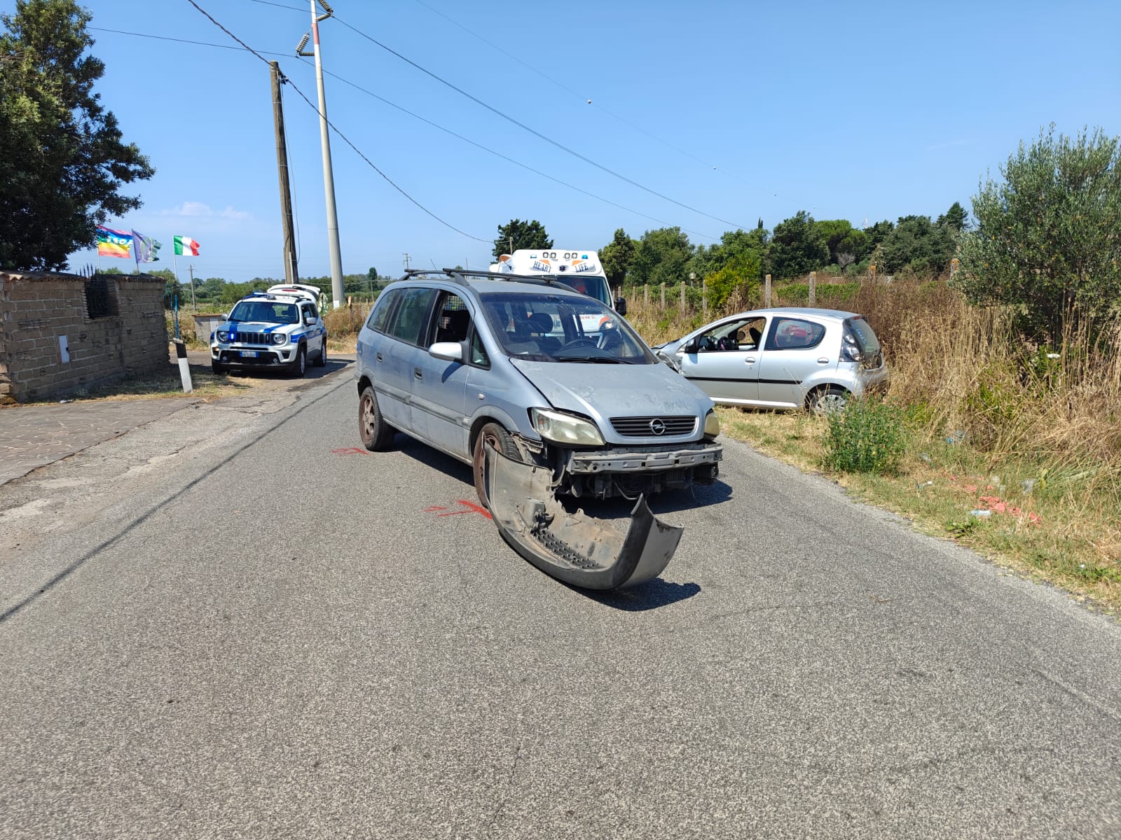 Grave Incidente Stradale A Cer