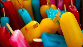 I Ghiaccioli Tra I Gelati Meno