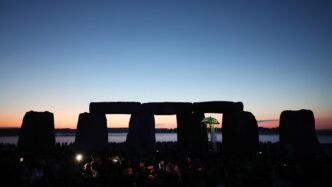 I Massi Di Stonehenge Posizion