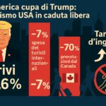 Il Calo Del Turismo Negli Stati Uniti Segnala Un Paese Sempre Più Chiuso E Ostile Agli Stranieri Nel 2025