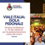 Il Centro Città Diventa Isola Pedonale Ogni Venerdì E Sabato Sera Fino A Settembre