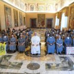 Il Papa A Roma Invita Le Suore Agostiniane Serve Di Gesù E Maria A Rinnovare Il Carisma Della Fondatrice