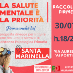 Il Pd Santa Marinella Lancia La Raccolta Firme Per Uno Psicologo Gratuito Nelle Asl Del Lazio