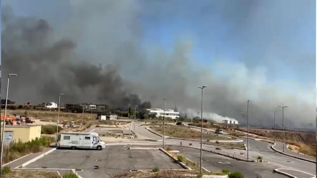 Incendi Di Rifiuti A Roma3A Car