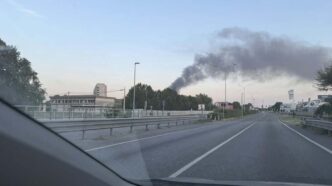 Incendi In Capannone Industria