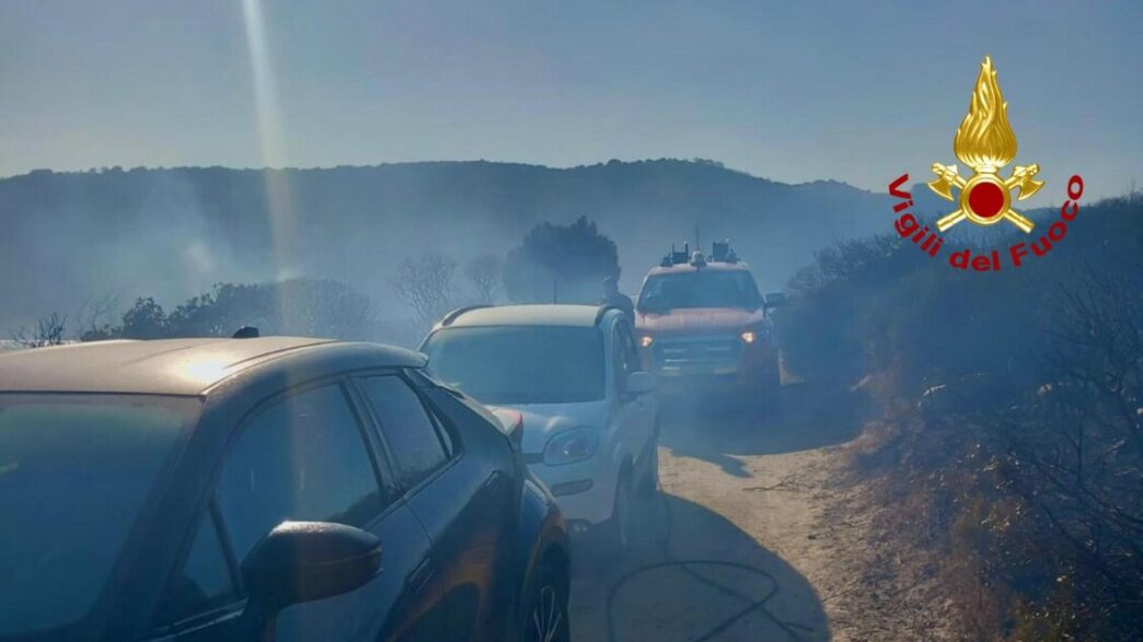 Incendio A Punta Molentis3A Cir