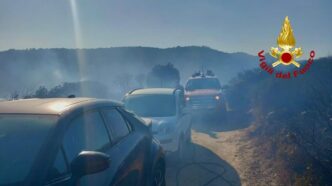 Incendio A Punta Molentis3A Cir