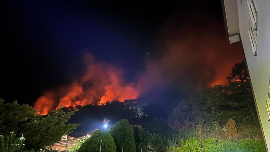 Incendio A San Giovanni Rotond