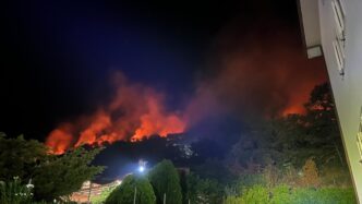 Incendio A San Giovanni Rotond