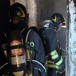 Incendio Al Decimo Piano In Un Appartamento Di Via Lago Di Bomba A Montesilvano, Edificio Evacuato