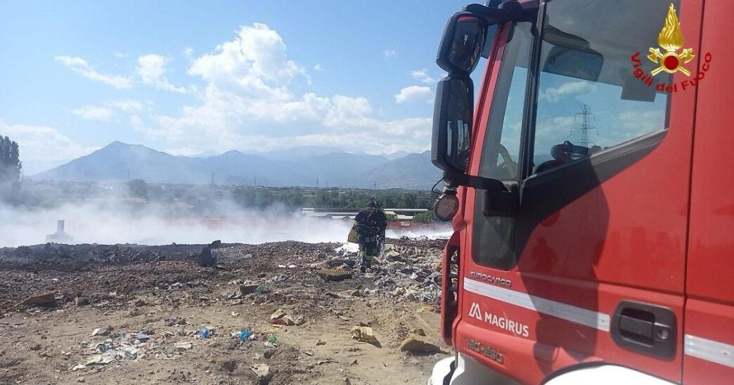 Incendio Alle28099Ecocentro Di Coll