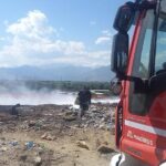 Incendio All’ecocentro Di Collegno: Fumo Nero E Difficili Operazioni Di Spegnimento