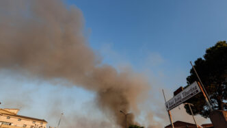 Incendio Di Sterpaglie All27Inf