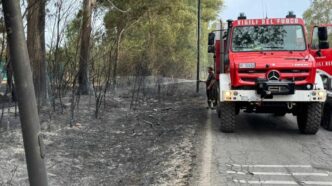 Incendio Di Vaste Dimensioni A 1