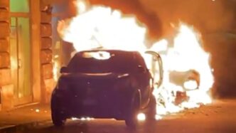 Incendio Distrugge Audi A3 A T