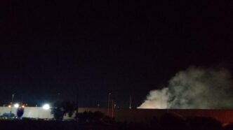 Incendio E Proteste Al Centro