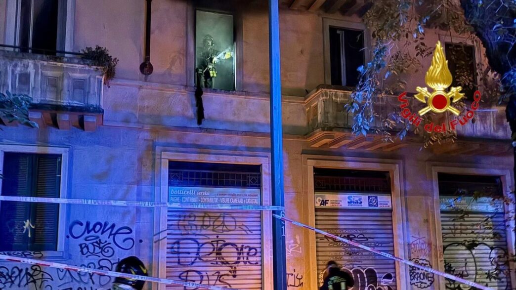 Incendio In Appartamento A Mil