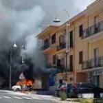 Incendio In Azienda Pirotecnica Di Sezze Scalo: Esplosioni E Auto Distrutta Nel Centro Abitato