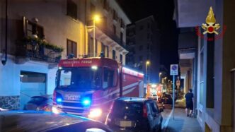 Incendio In Un Palazzo A Novar