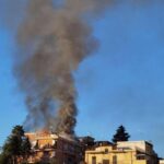 Incendio In Un Palazzo Ater A Tor Bella Monaca, Fumo Denso E Sgombero Della Palazzina