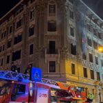 Incendio In Una Palazzina Di Via Galilei A Trieste: Undici Persone Intossicate, Due Bambini Ricoverati