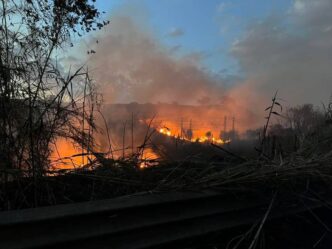 Incendio Nel Municipio Xi Roma