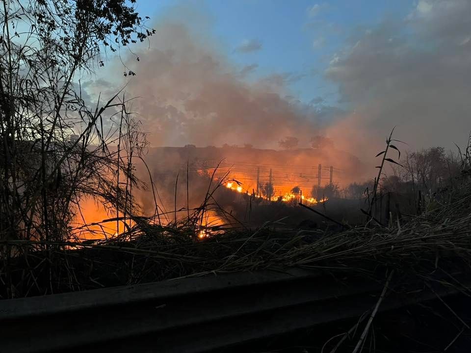 Incendio Nel Municipio Xi Roma