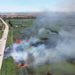 Incendio Nella Riviera Sud Di Manfredonia Minaccia L’oasi Protetta Lago Salso