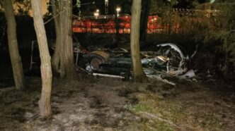 Incendio Notturno Distrugge Ro