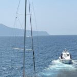 Incendio Su Barca A Vela Al Largo Di Punta Campanella, Otto Soccorsi Dalla Guardia Costiera