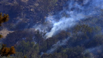 Incendio Sull27Isola Di Creta C