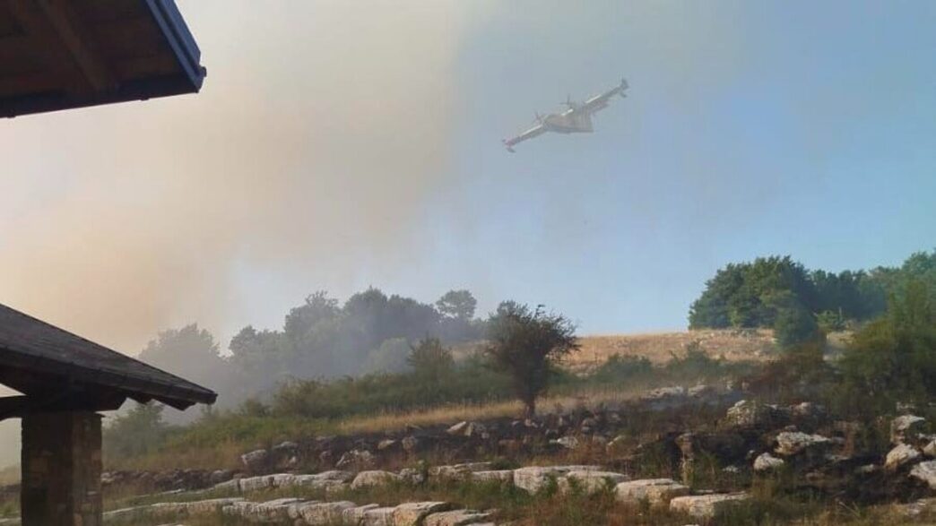 Incendio Tra Agnone E Capracot