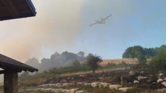 Incendio Tra Agnone E Capracot
