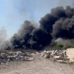 Incendio Tra Giugliano E Qualiano, Vaste Fiamme Su Cumuli Di Rifiuti Illegali Nella Zona Industriale Asi