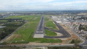 Incendio Vicino Alle28099Aeroporto