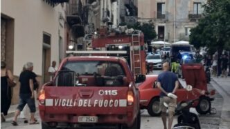 Incidente A Sciacca In Via Rom