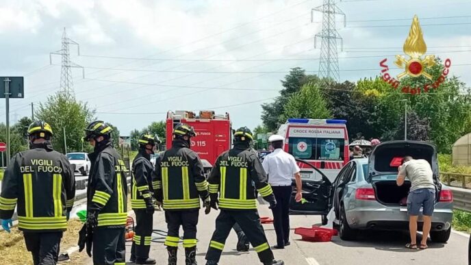 Incidente Mortale Lungo La Via