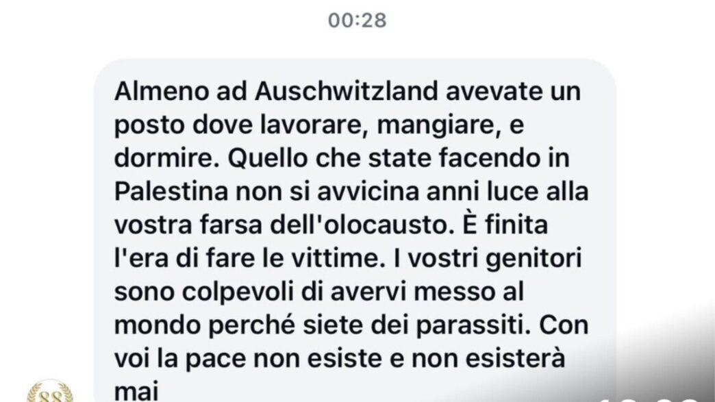 Insulti Antisemiti Contro Dani