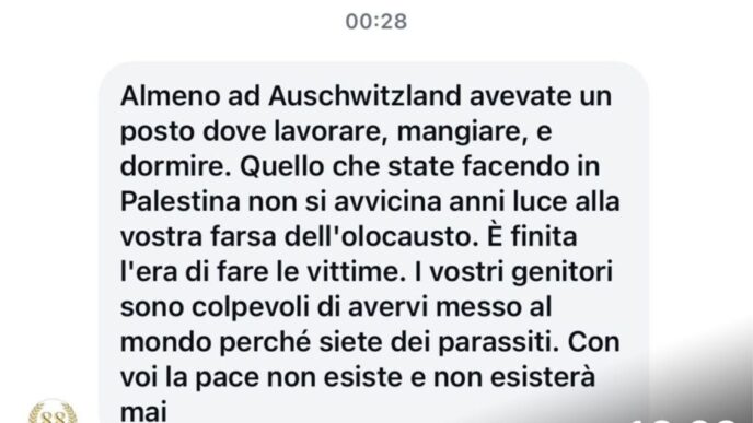 Insulti Antisemiti Contro Dani