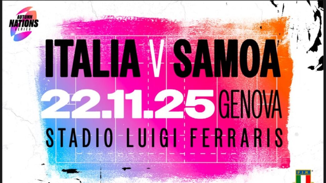 Italia Samoa 22 Novembre A Gen