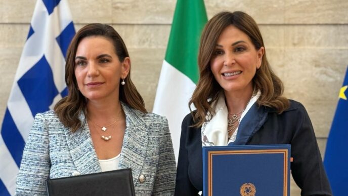 Italia E Grecia Firmano Un Pro