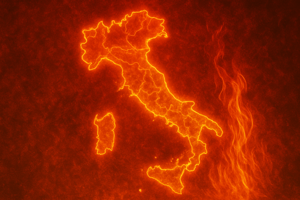 Italia Sotto Une28099Ondata Di Cald