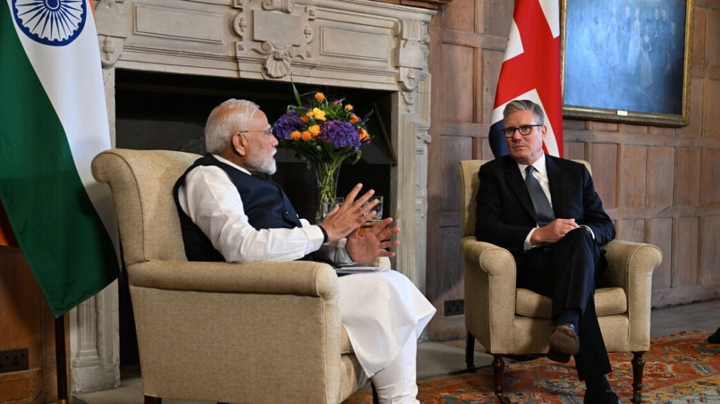 Keir Starmer E Narendra Modi S