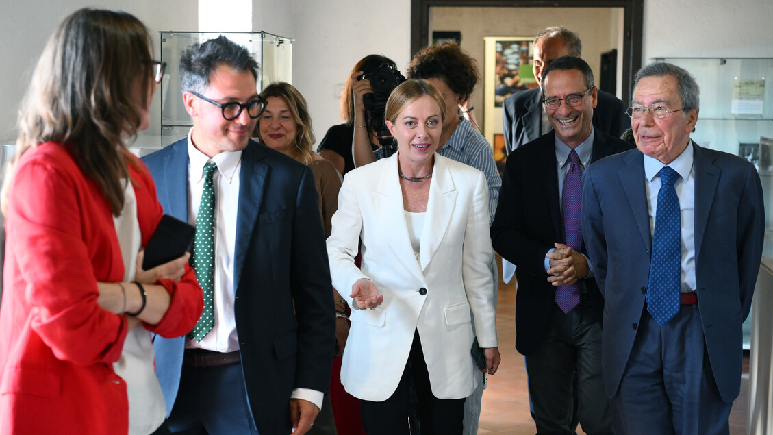 La Premier Giorgia Meloni Visi