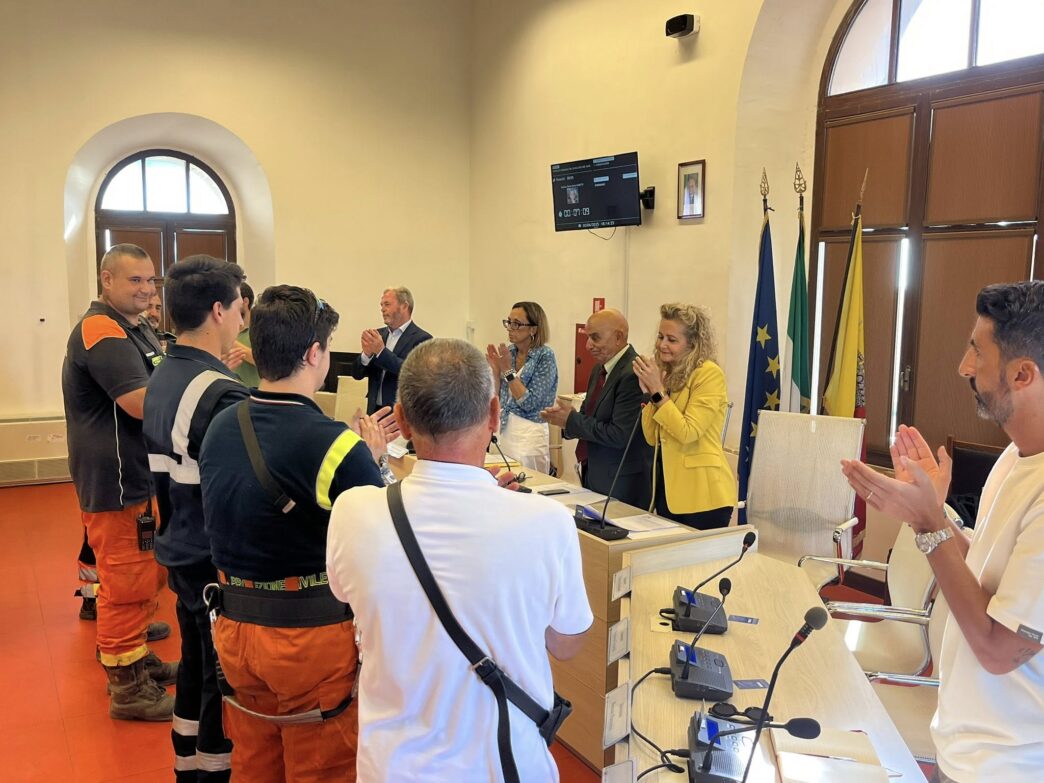 La Sindaca Di Cerveteri Ringra